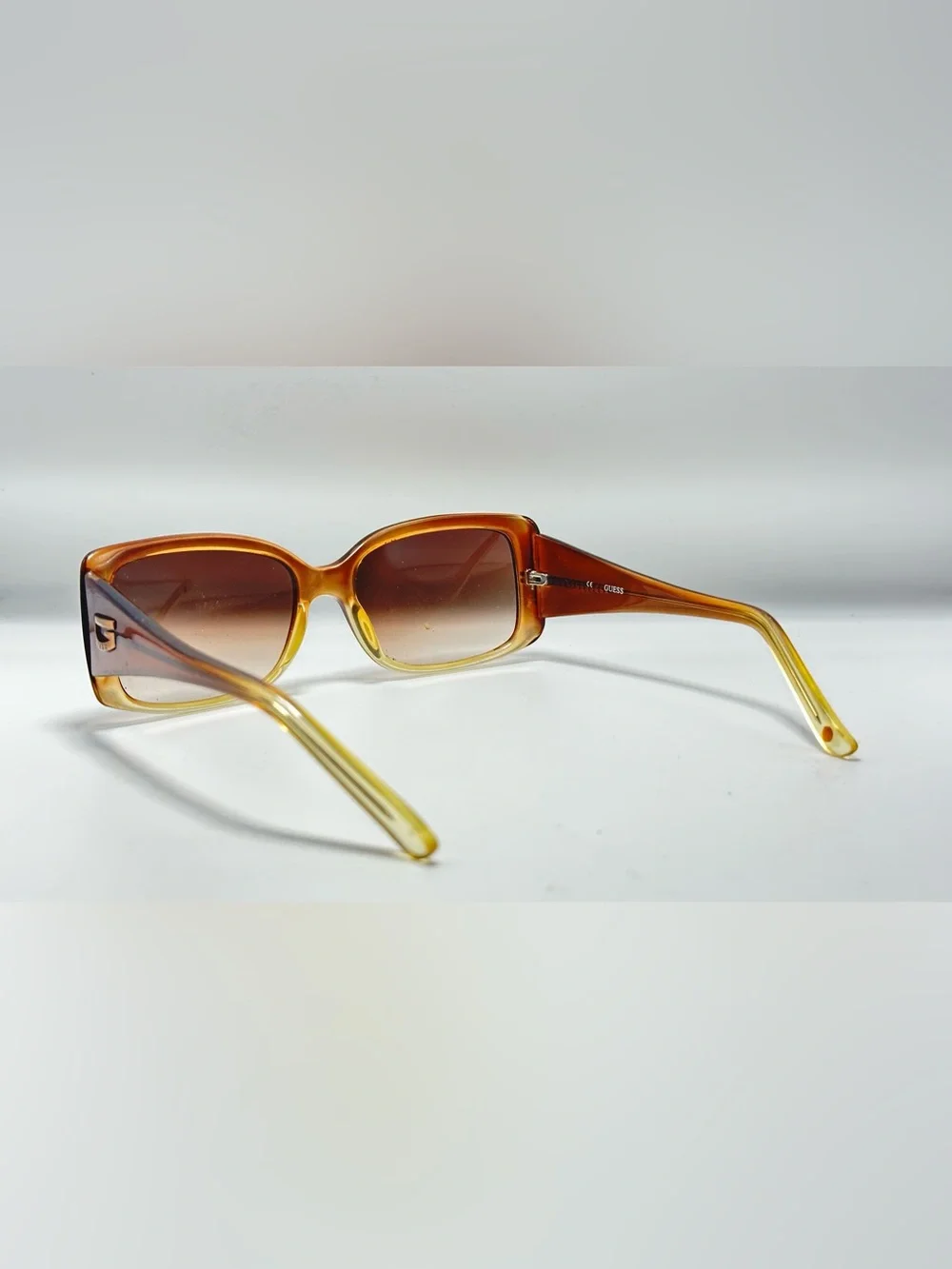 Guess GU6210 Brown Oval Sunglasses Frames Only